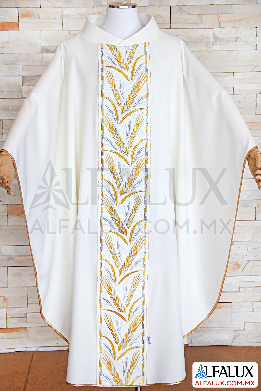 31 VITALIS ALFALUX Casulla Blanco Central 120 (1)